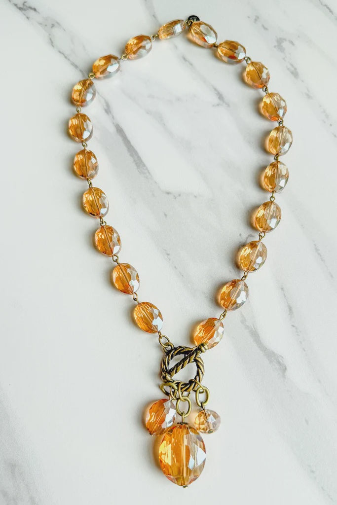 Carolina Necklace - Champagne