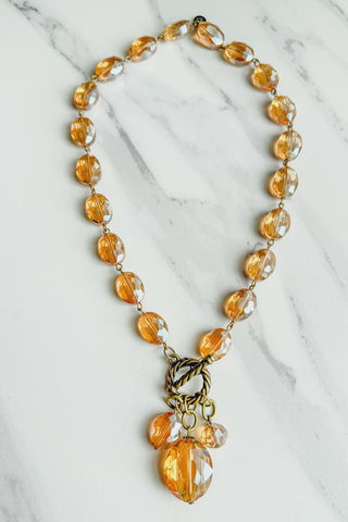 Carolina Necklace - Champagne