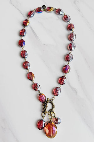 Carolina Necklace - Plum