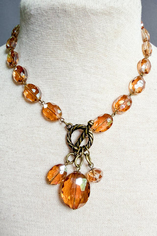 Carolina Necklace - Champagne