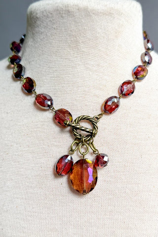 Carolina Necklace - Plum