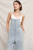 Coastal Breeze Denim Jumpsuit