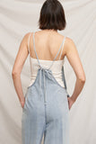 Coastal Breeze Denim Jumpsuit