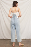 Coastal Breeze Denim Jumpsuit