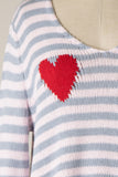 Bold Hearted Sweater