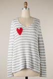 Bold Hearted Sweater