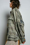 Mosswood Patchwork Top