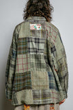 Mosswood Patchwork Top