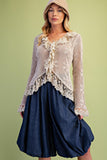 Briar Lace Crochet Cardigan
