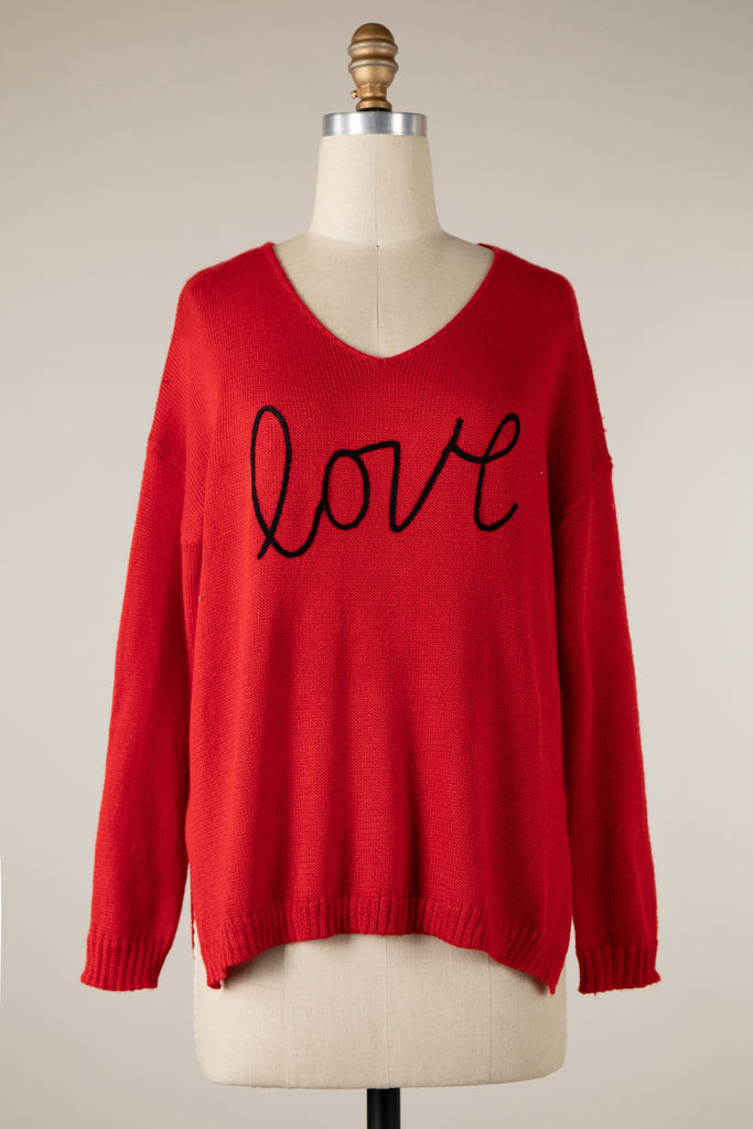 Sending Love Sweater