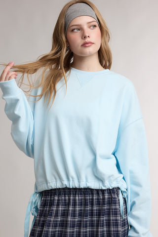 Merritt Tie-Hem Pullover