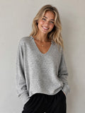 The Edit V-Neck Pullover