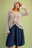 Briar Lace Crochet Cardigan