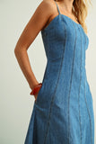 Juniper Denim Midi