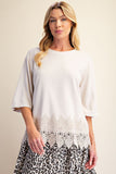 Lacework Washed Top