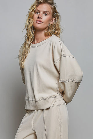 All Seamed Up Pullover