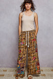 Artisan Patchwork Wide Leg Pants