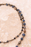 Micah Necklace in Denim