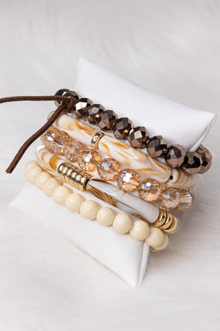 Aubrey Bracelet Set Natural