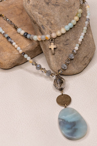 Mackenzie Necklace Amazonite