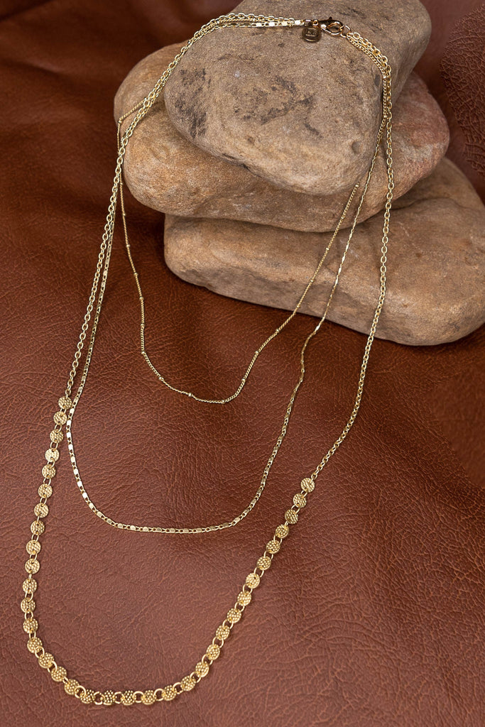 Kinsley Necklace in Gold