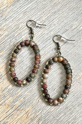 Calista Earrings Autumn Mix