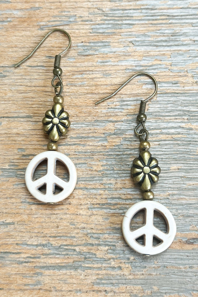 Mirabella Peace Earrings