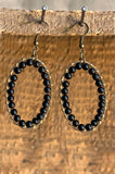 Calista Earrings Black