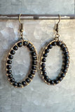 Calista Earrings Black