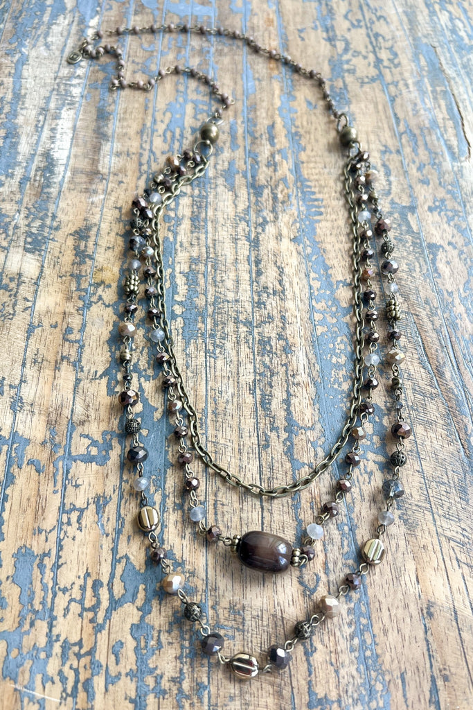 Medina Necklace Tiger's Eye