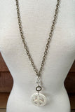Groovy Necklace White