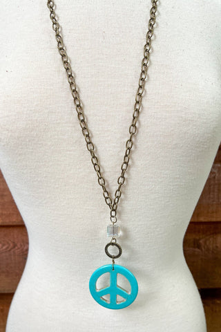 Groovy Necklace Turquoise