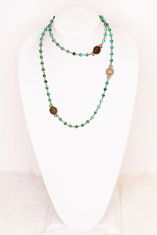 Blythe Necklace/Bracelet in Turquoise