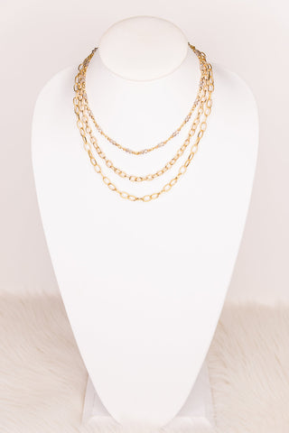 Cybil Necklace in Gold