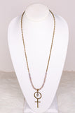 Gianna Necklace in Crystal