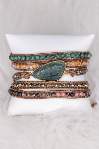 Jade Wrap Bracelet