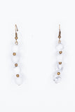 Mari Earrings in White