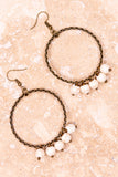 Rosetta Earrings in White