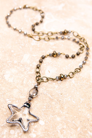 Shooting Star Necklace (Long)