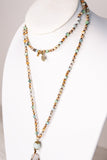 Suri Necklace in Amazonite