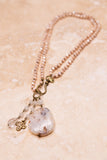 Gizelle Necklace in Blush