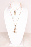 Gizelle Necklace in Blush