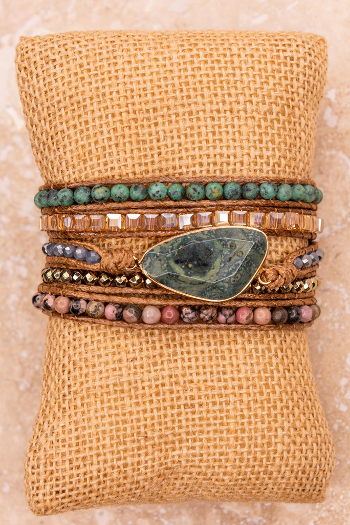 Jade Wrap Bracelet