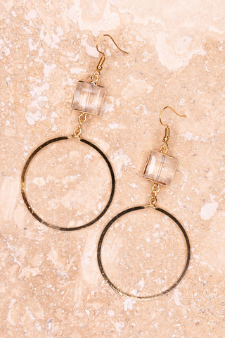 Jessica Earrings with Circle