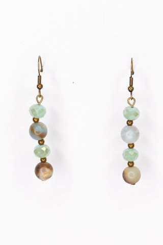 Mari Earrings in Amazonite