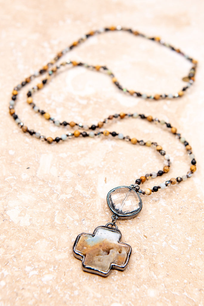 McCall Necklace in Amazonite