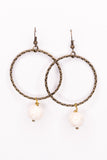 Olivia Earrings in White