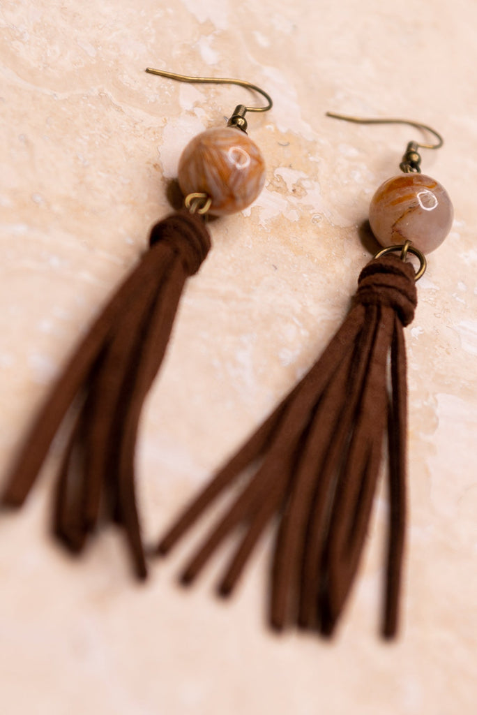 Taylor Earrings in Bamboo