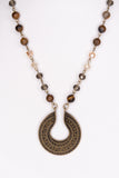 Ursula Necklace in Tigers Eye